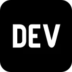 Dev To SVG Icon